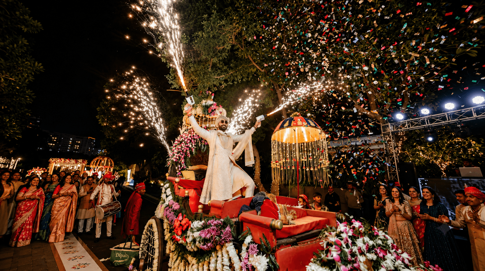 Baraat procession in Botad